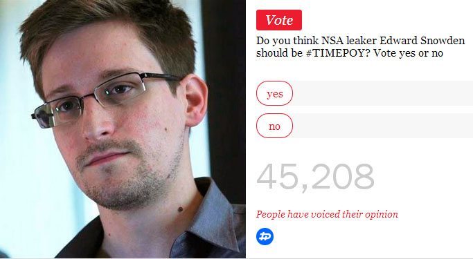Vote for Snowden